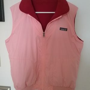 Patagonia full zip reversible vest